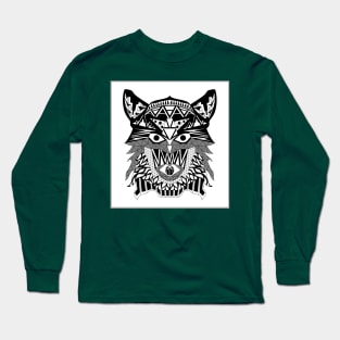 indie rock and wolf ecopop Long Sleeve T-Shirt